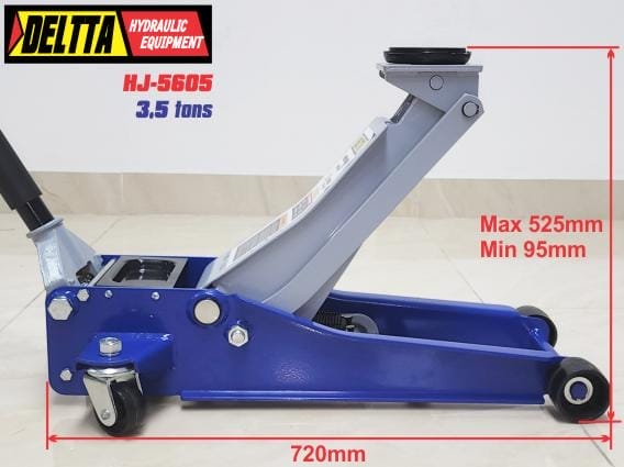 Kích thước Kích cá sấu 3,5 tấn Detta HJ-5605
