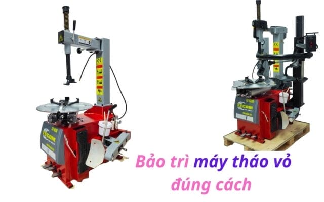 bảo trì máy tháo vỏ xe đúng cách