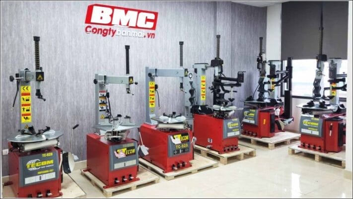 Cách sử dụng máy ra vào lốp hiệu quả