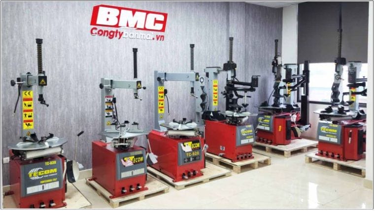 Máy tháo vỏ xe Trung Quốc và Italy chọn mua loại nào?