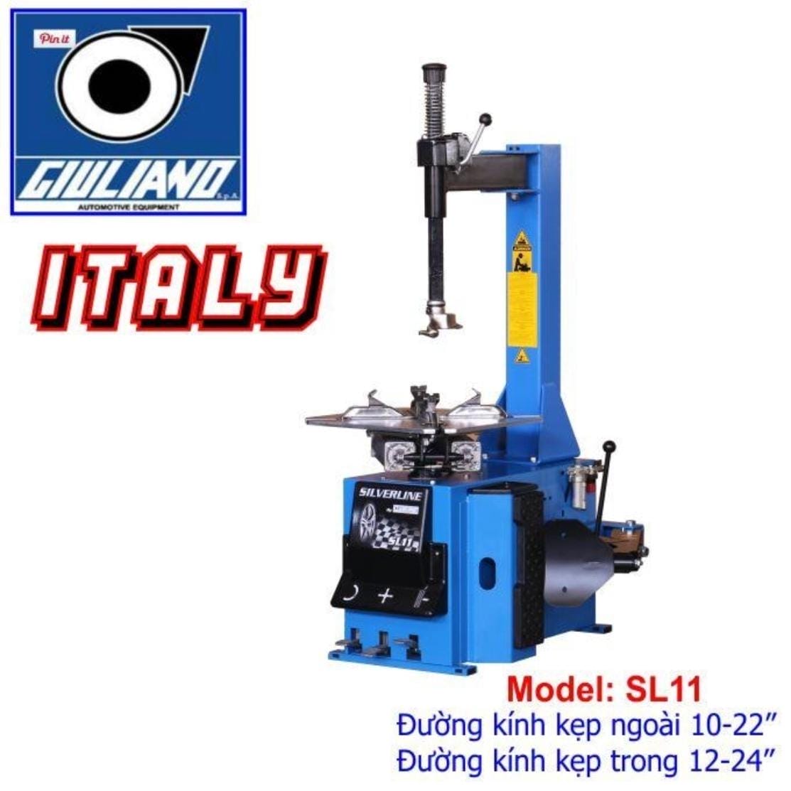 Máy tháo vỏ xe Trung Quốc và Italy chọn mua loại nào?