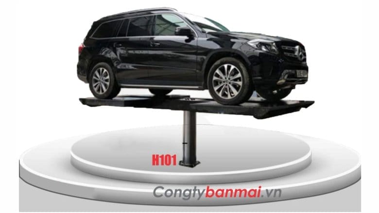 Tránh vượt quá tải trọng định mức của cầu nâng 1 trụ