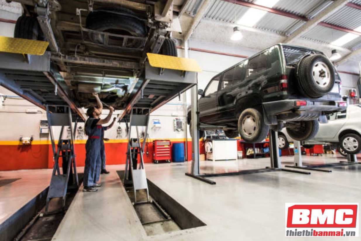 Hướng dẫn lắp đặt cầu nâng ô tô đúng kỹ thuật