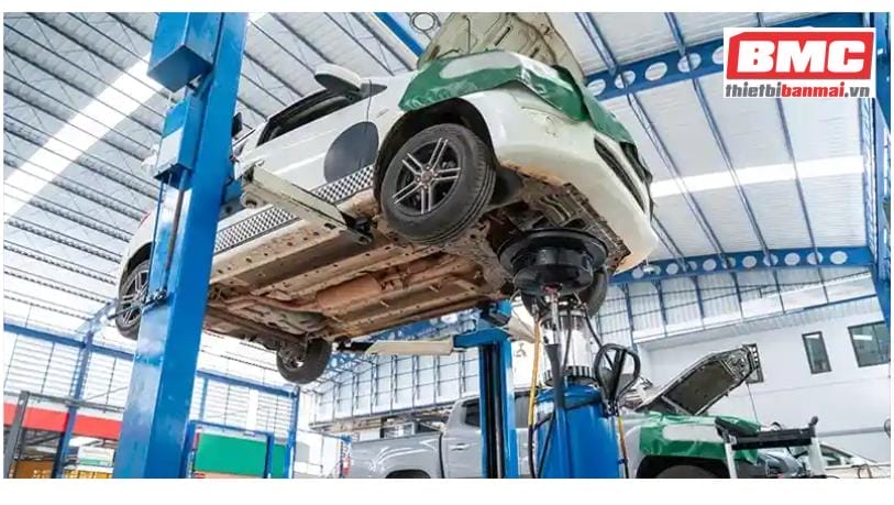 Lợi ích của việc sử dụng cầu nâng ô tô trong ngành công nghiệp ô tô
