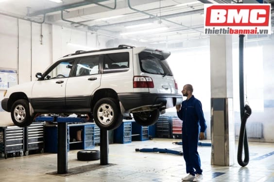 Những lưu ý quan trọng khi lắp đặt cầu nâng 2 trụ