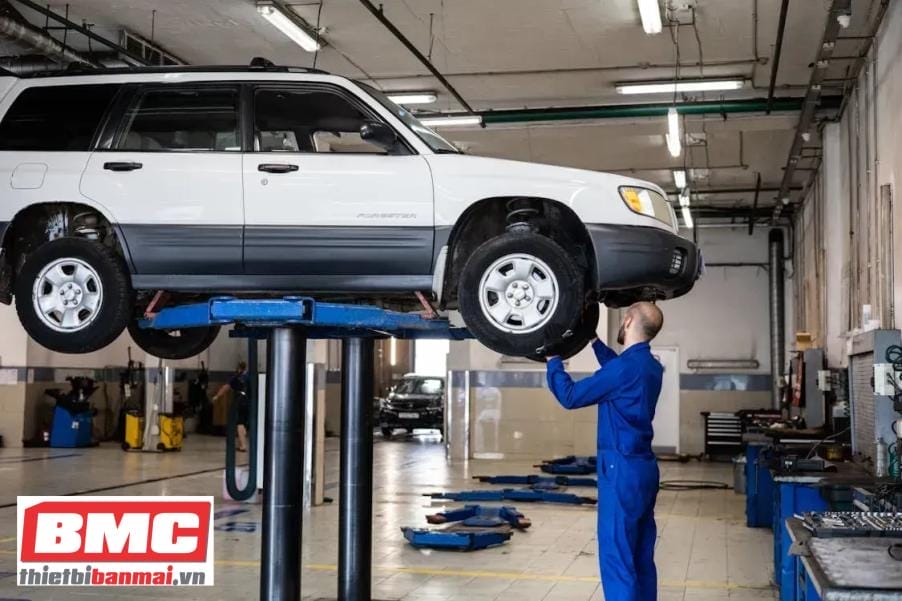 Ưu điểm khi mua cầu nâng ô tô tại Thiết Bị Ban Mai