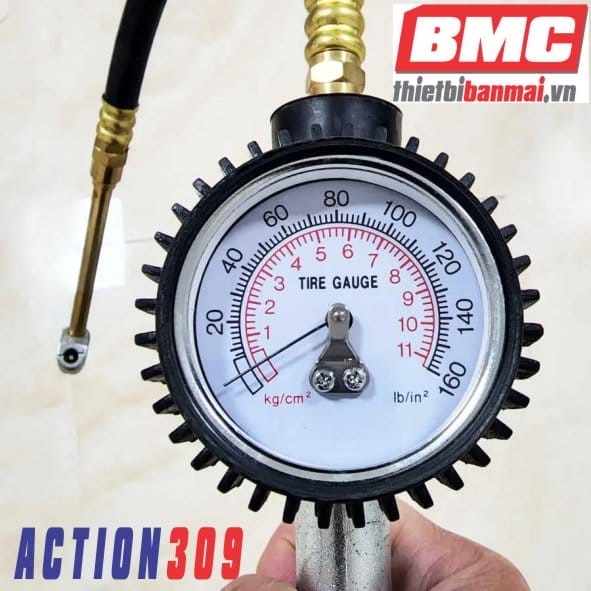 Đồng hồ bơm lốp Action 309