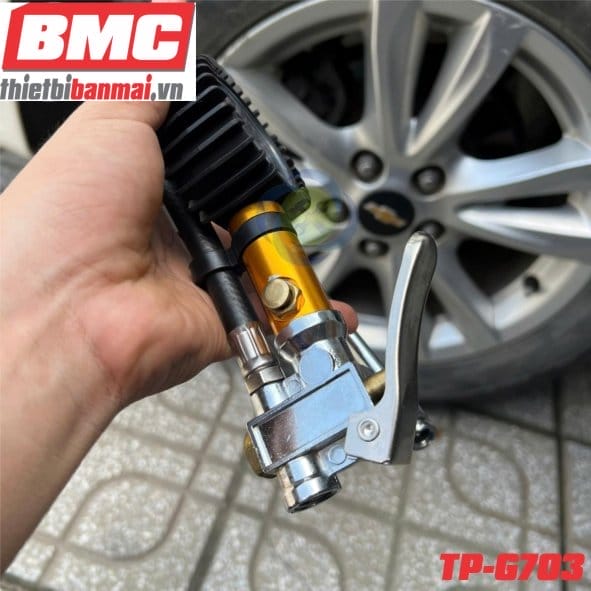 Đồng hồ bơm lốp xe máy ô tô TP‑G703
