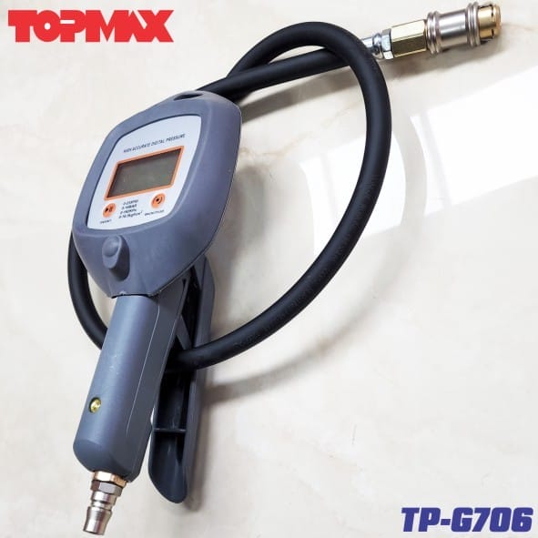 Hình ảnh Đồng Tay bơm lốp hiển thị số Topmax TP‑G706 Hình ảnh Đồng Tay bơm lốp hiển thị số Topmax TP‑G706