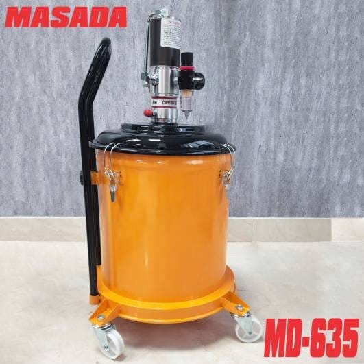 Hình ảnh máy bơm mỡ khí nén 35 lít Masada MD-635