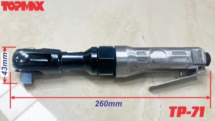 Kích thước Súng bắn bu lông hơi tay ngang 1/2 Inch Topmax TP-71