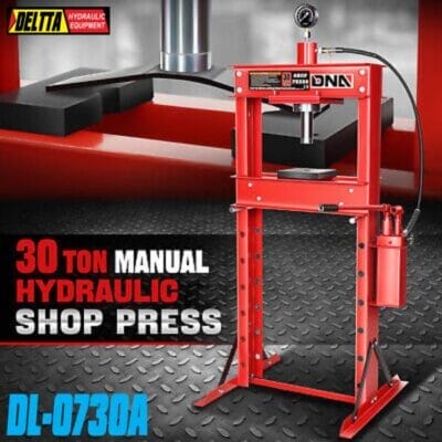 Máy ép thủy lực dùng tay có đồng hồ đo DL-0730A