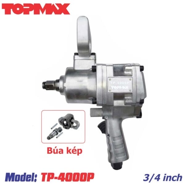 Súng bắn bu lông hơi 3/4 Inch Topmax TP-4000P